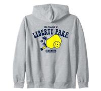 The Village of Liberty Park TV FL USA Pickleball Design Zip Hoodie