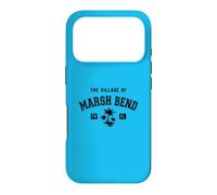 The Village of Marsh Bend Classic Style Palm Trees Design Case for iPhone 17 Pro