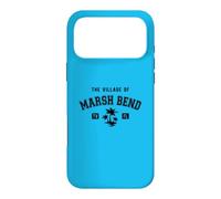 The Village of Marsh Bend Classic Style Palm Trees Design Case for iPhone 17 Pro Max