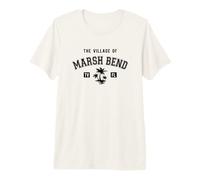 The Village of Marsh Bend Classic Style Palm Trees Design Premium T-Shirt