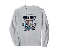 The Village of Mira Mesa Golf Cart Design Sweatshirt