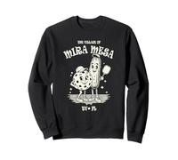 The Village of Mira Mesa TV FL Fun Pickleball Cartoon Design Sweatshirt