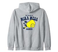 The Village of Mira Mesa TV FL USA Pickleball Design Zip Hoodie