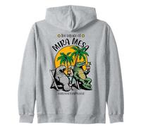 The Village of Mira Mesa TV Manatee Alligator Design Zip Hoodie