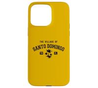 The Village of Santo Domingo Classic Style Palm Trees Design Case for iPhone 15 Pro Max