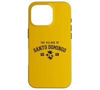 The Village of Santo Domingo Classic Style Palm Trees Design Case for iPhone 16 Pro