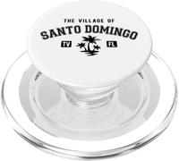 The Village of Santo Domingo Classic Style Palm Trees Design PopSockets PopGrip for MagSafe