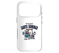 The Village of Santo Domingo Golf Cart Design Case for iPhone 17 Pro