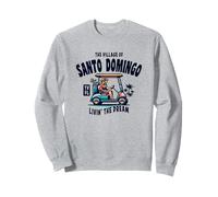 The Village of Santo Domingo Golf Cart Design Sweatshirt