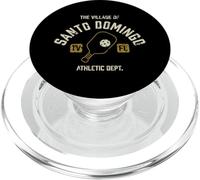 The Village of Santo Domingo Pickleball Distressed Design PopSockets PopGrip for MagSafe