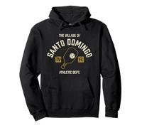 The Village of Santo Domingo Pickleball Distressed Design Pullover Hoodie