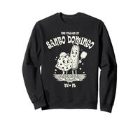 The Village of Santo Domingo TV FL Pickleball Cartoon Design Sweatshirt
