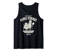 The Village of Santo Domingo TV FL Pickleball Cartoon Design Tank Top
