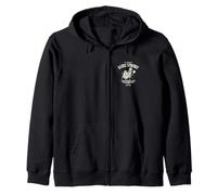 The Village of Santo Domingo TV FL Pickleball Cartoon Design Zip Hoodie