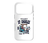 The Village of St Charles Golf Cart Design Case for iPhone 17 Pro