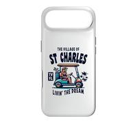 The Village of St Charles Golf Cart Design Case for iPhone Air