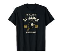 The Village of St James Pickleball Distressed Design T-Shirt