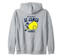 The Village of St James TV FL USA Pickleball Design Zip Hoodie