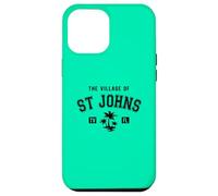 The Village of St Johns Classic Style Palm Trees Design Case for iPhone 12 Pro Max
