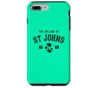 The Village of St Johns Classic Style Palm Trees Design Case for iPhone 7 Plus/8 Plus
