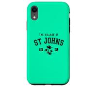 The Village of St Johns Classic Style Palm Trees Design Case for iPhone XR