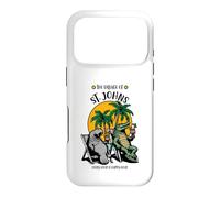 The Village of St Johns TV Manatee Alligator Design Case for iPhone 17 Pro