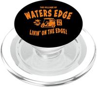 The Village of Waters Edge TV FL Golf Cart Design PopSockets PopGrip for MagSafe