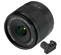 The VILTROX AF 15mm F1.7 Air E Lens is a wide angle autofocus lens for Sony E-mount APS-C cameras. It features a 84.9° viewing angle, a wide beam angle, and a large aperture. The VILTROX STM high