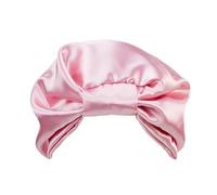 The Vintage Cosmetic Company Elasticated Satin Sleep Cap - Pink Pink One Size
