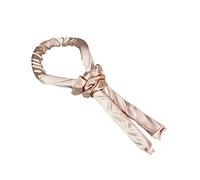 The Vintage Cosmetic Company Heatless Satin Foam Curler, Overnight Hair Curling for Soft, Bouncy Waves, No Heat Styling for Women and Girls, Pink