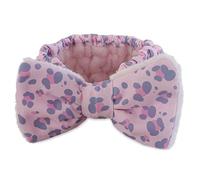 Lexi Make-Up Headband Pink Leopard Extra Soft Vintage Cosmetics