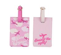 THE VINTAGE COSMETIC COMPANY Luggage Tag - Set of 2