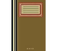 The Vintage Style Notebook XIII