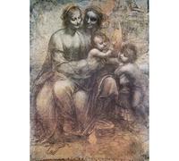 The Virgin and Child with St Anne and St John the Baptist, Leonardo da Vinci