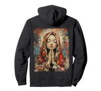 The Virgin Mary Praying Christian Catholic Church Saint Pullover Hoodie