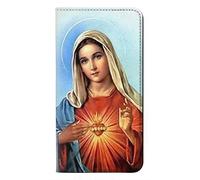 The Virgin Mary Santa Maria PU Leather Flip Case Cover For Google Pixel 4a 5G