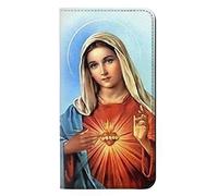 The Virgin Mary Santa Maria PU Leather Flip Case Cover For Samsung Galaxy A9 (2018), A9 Star Pro, A9s