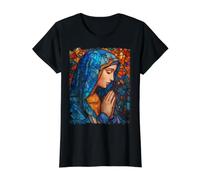 The Virgin Mary Value Graphic T-Shirt, Women, Black, M