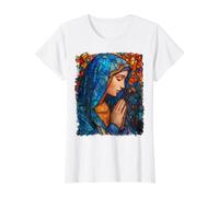 The Virgin Mary Value Graphic T-Shirt, Women, White, XS
