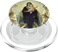 The Virgin with Angels Painting by William Bouguereau 1900 PopSockets PopGrip for MagSafe
