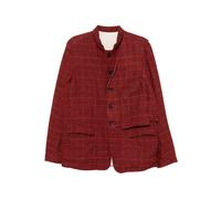 The Viridi-Anne checked blazer - Red 3-4