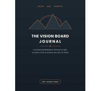 The Vision Board Journal: A Guided Manifestation Planner for Men to Dream, Plan & Achieve the Life You Want