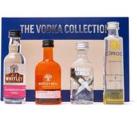 The Vodka Collection - Miniature Gift Pack 4 x 5cl - Vodka 5cl x 4 40% ABV