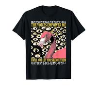 The Voices Empower Me Japanese Flamingo T-Shirt