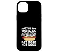 The Voices Hot Dog Lover Eat More Hot Dogs Case for iPhone 14 Plus