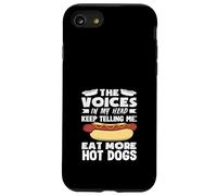 The Voices Hot Dog Lover Eat More Hot Dogs Case for iPhone SE (2020) / 7/8