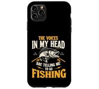The Voices In My Head Are Telling Me To Go Fishing - Angler Case for iPhone 11 Pro Max