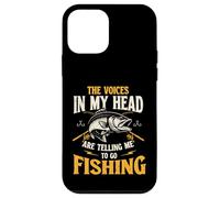 The Voices In My Head Are Telling Me To Go Fishing - Angler Case for iPhone 12 mini