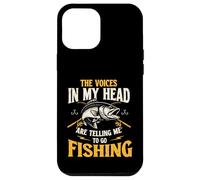 The Voices In My Head Are Telling Me To Go Fishing - Angler Case for iPhone 12 Pro Max