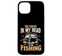 The Voices In My Head Are Telling Me To Go Fishing - Angler Case for iPhone 15 Plus